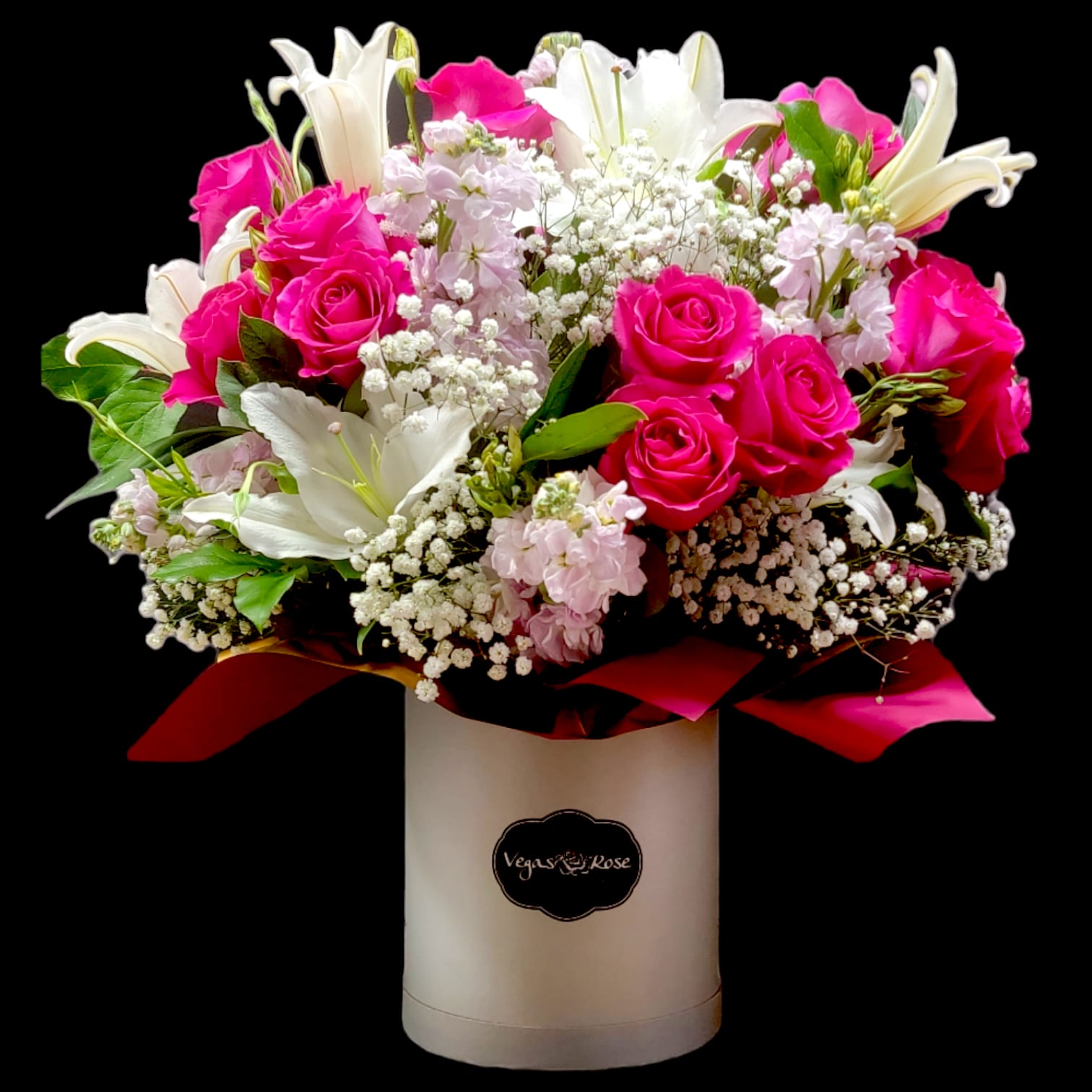 PINK LILIES FIELD Flower Bouquet