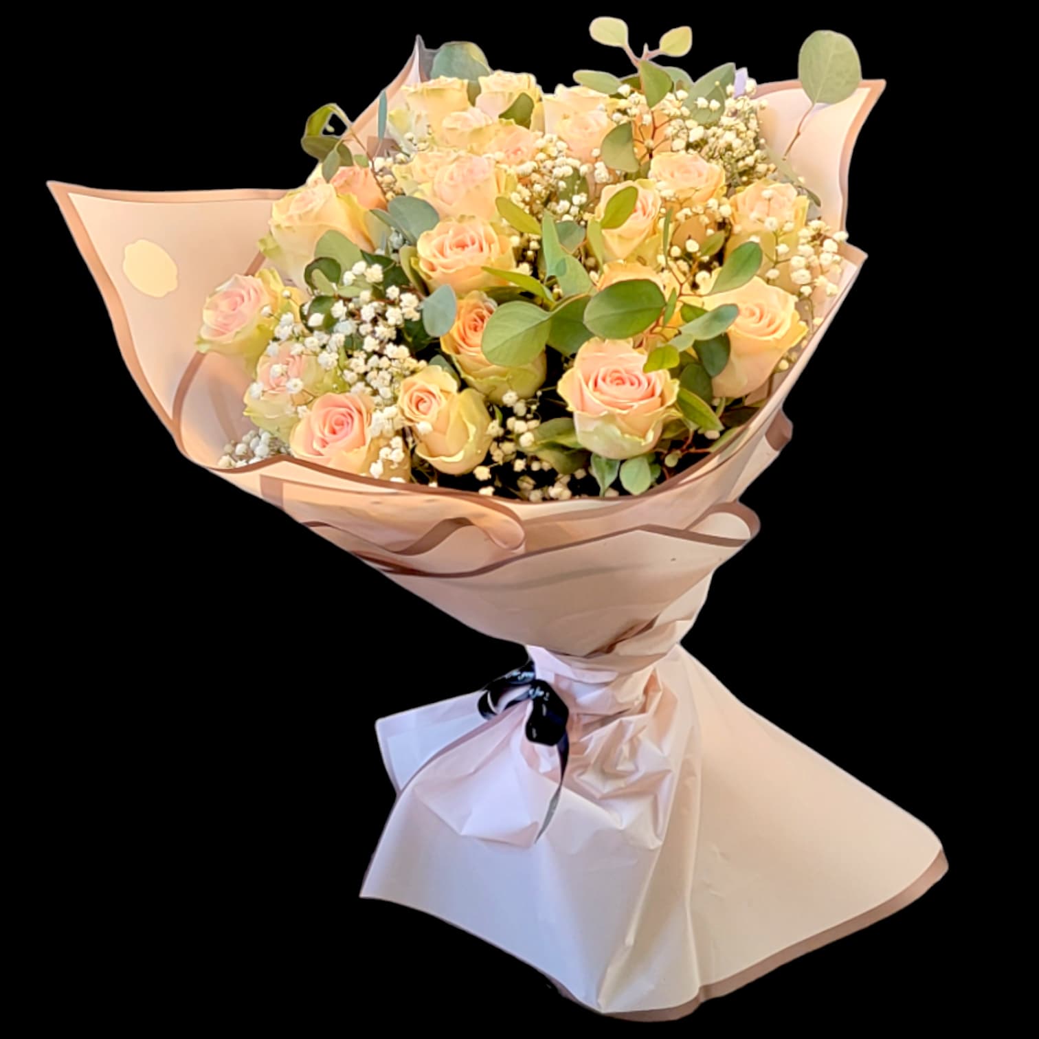 BABY PINK ROSES FILLERS WRAP