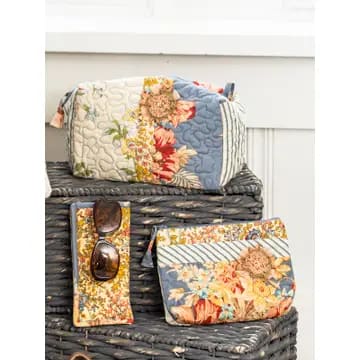 Sunwash Patchwork Cosmetic Bag bundle