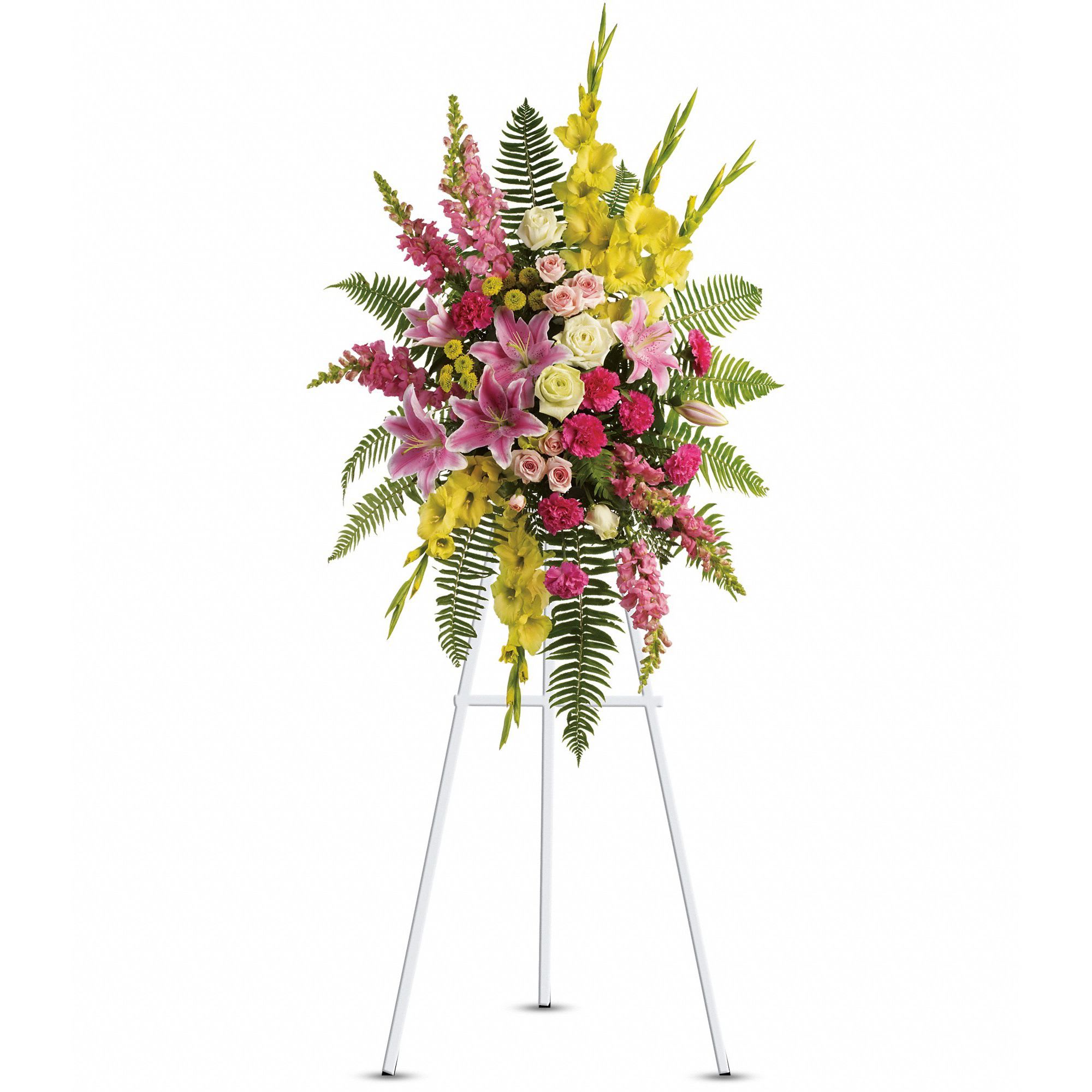Rays of Light Spray by Teleflora T246-4A Flower Bouquet