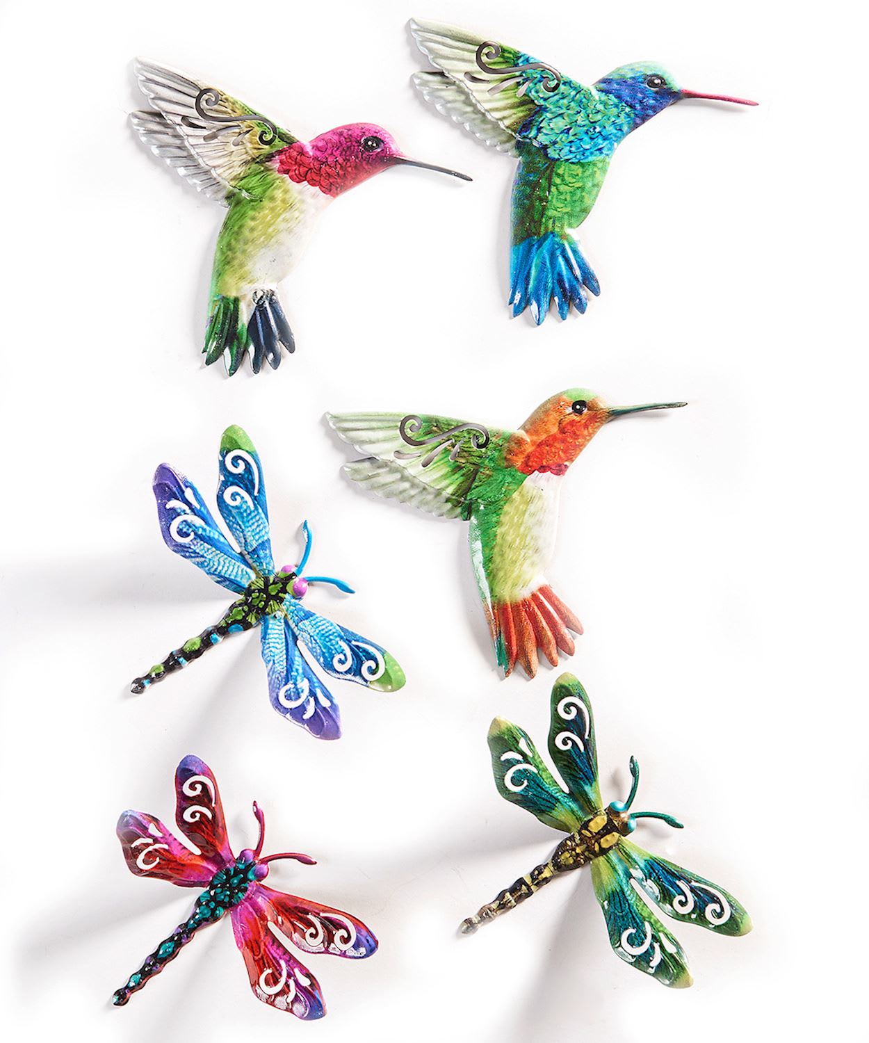 Hummingbird/Dragonfly Wall Plaque