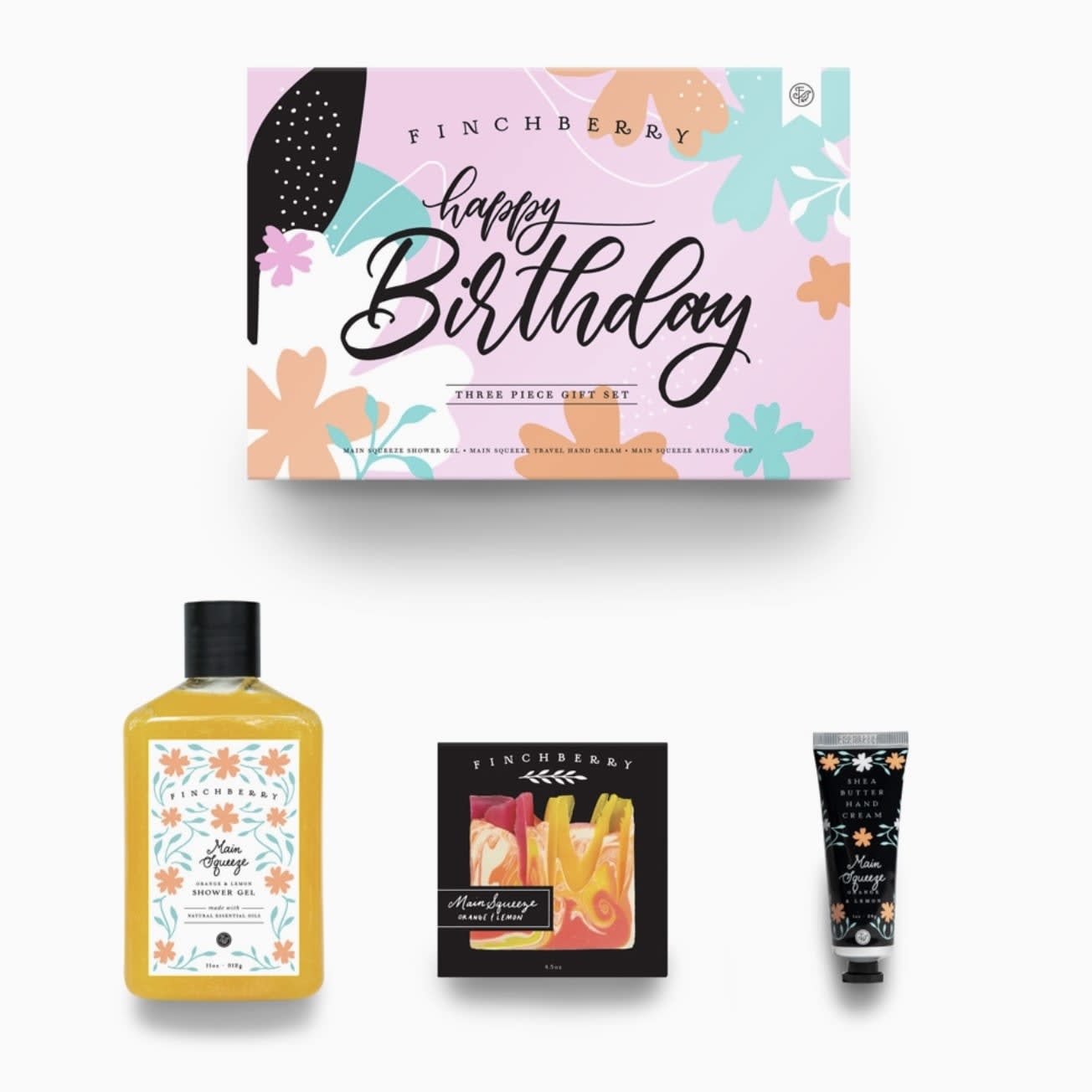 Happy Birthday Gift Set - 3 Piece Set