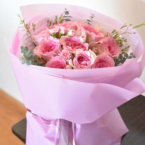 Pink Petal Paradise Flower Bouquet