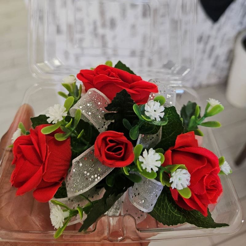 Artificial Prom Corsage Flower Bouquet