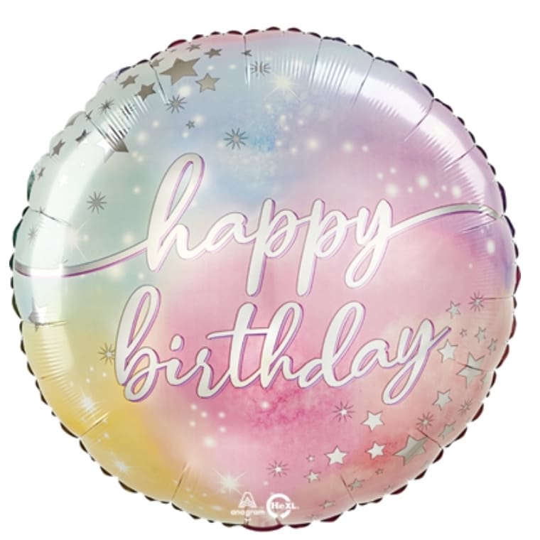 28 Inch Helium Saver Jumbo Birthday Luminous Balloon Flower Bouquet