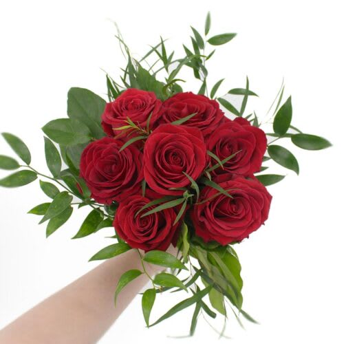 Red Carpet Hand Tied Bouquet Flower Bouquet