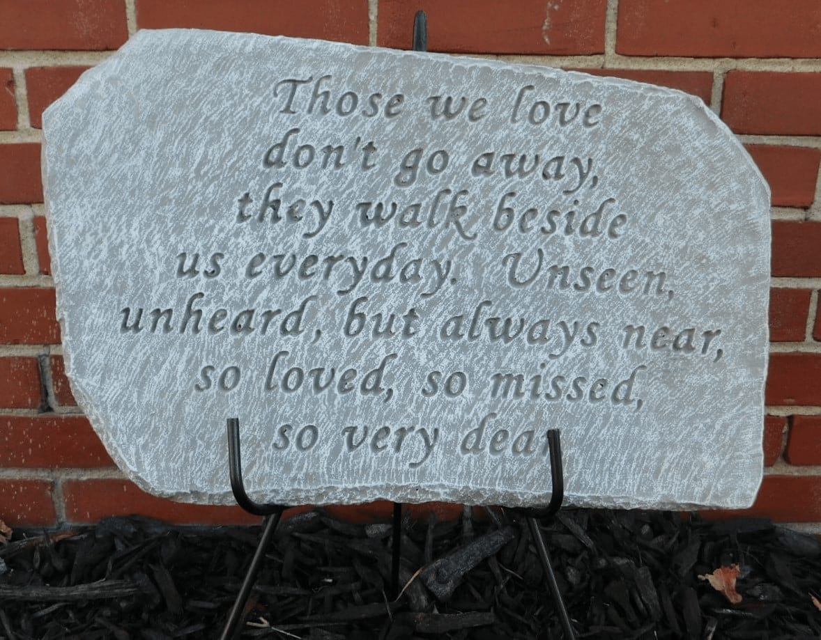 Those We Love Stepping Stone Flower Bouquet