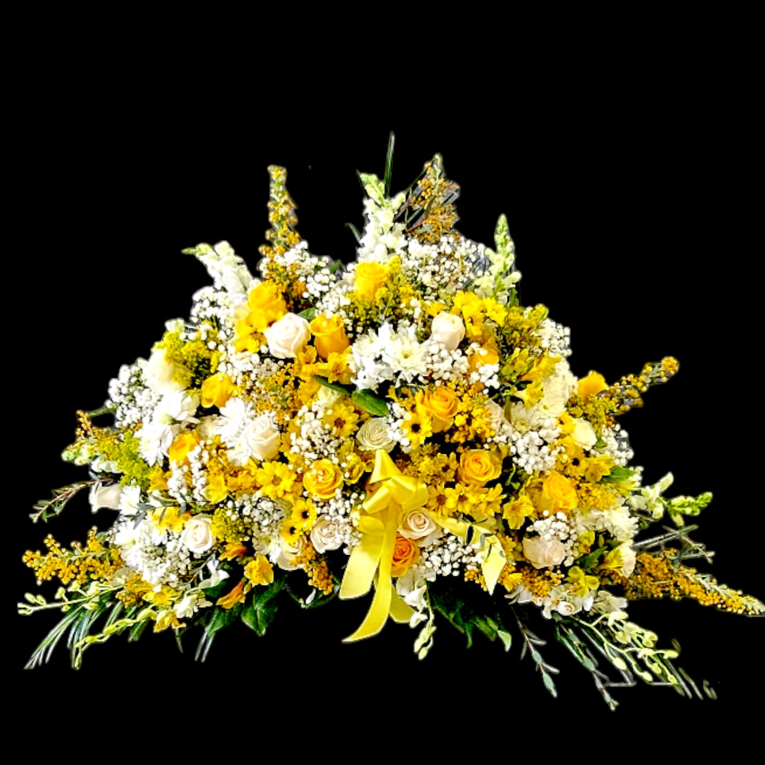 YELLOW SYMPATHY BASKET
