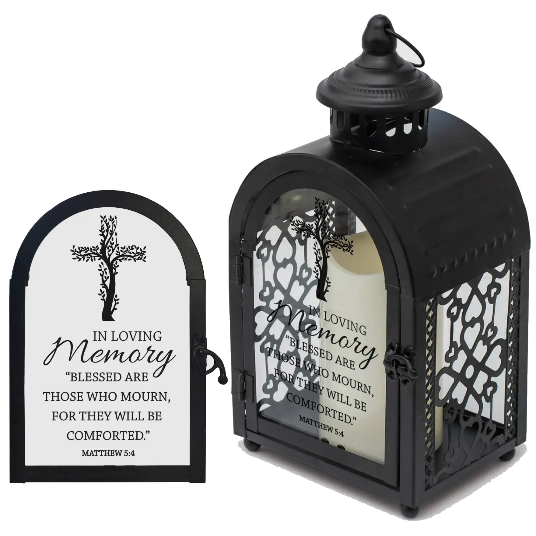 In Loving Memory Matthew 5:4 Bereavement Lantern