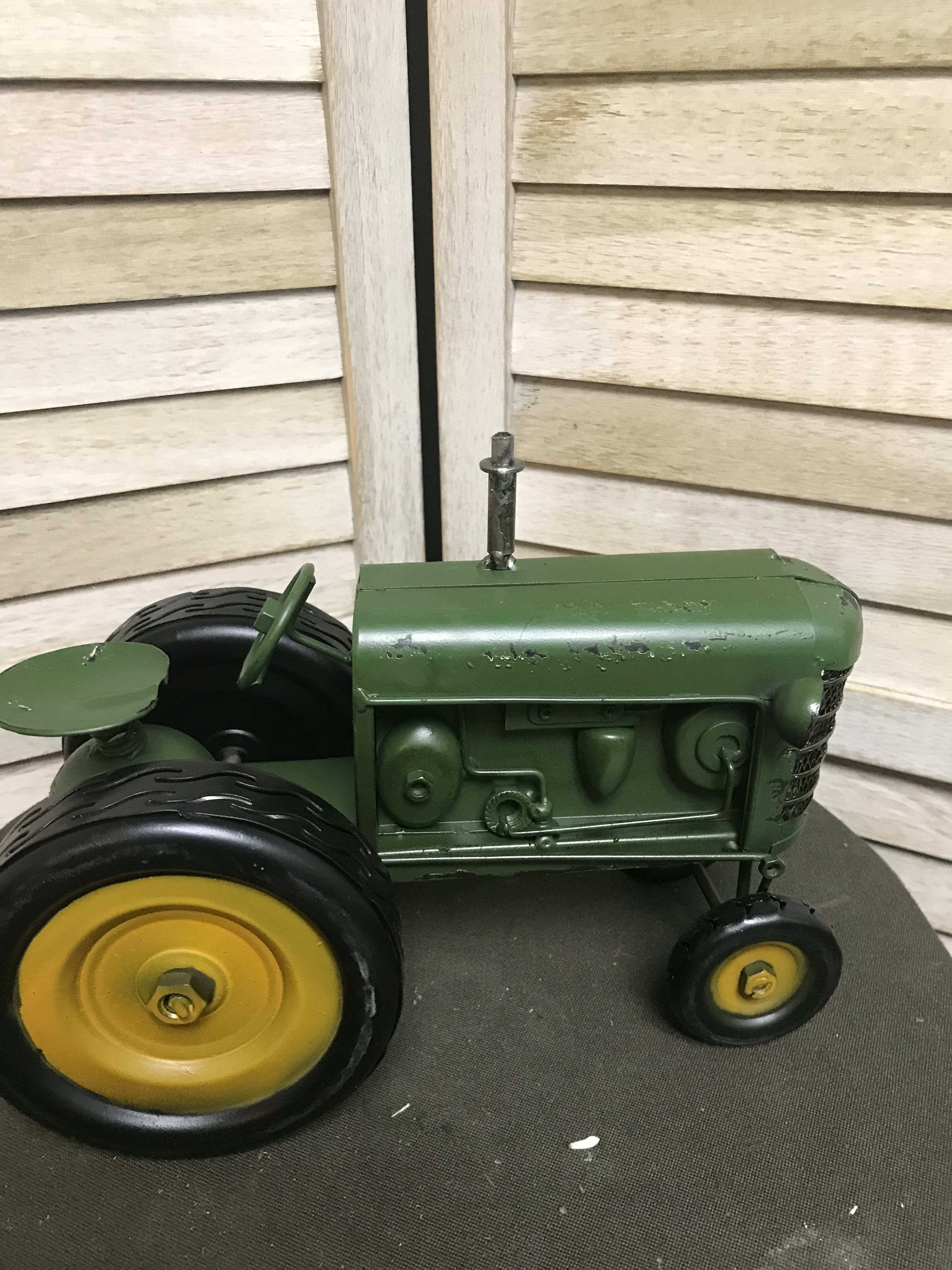 Green Tractor Keepsake