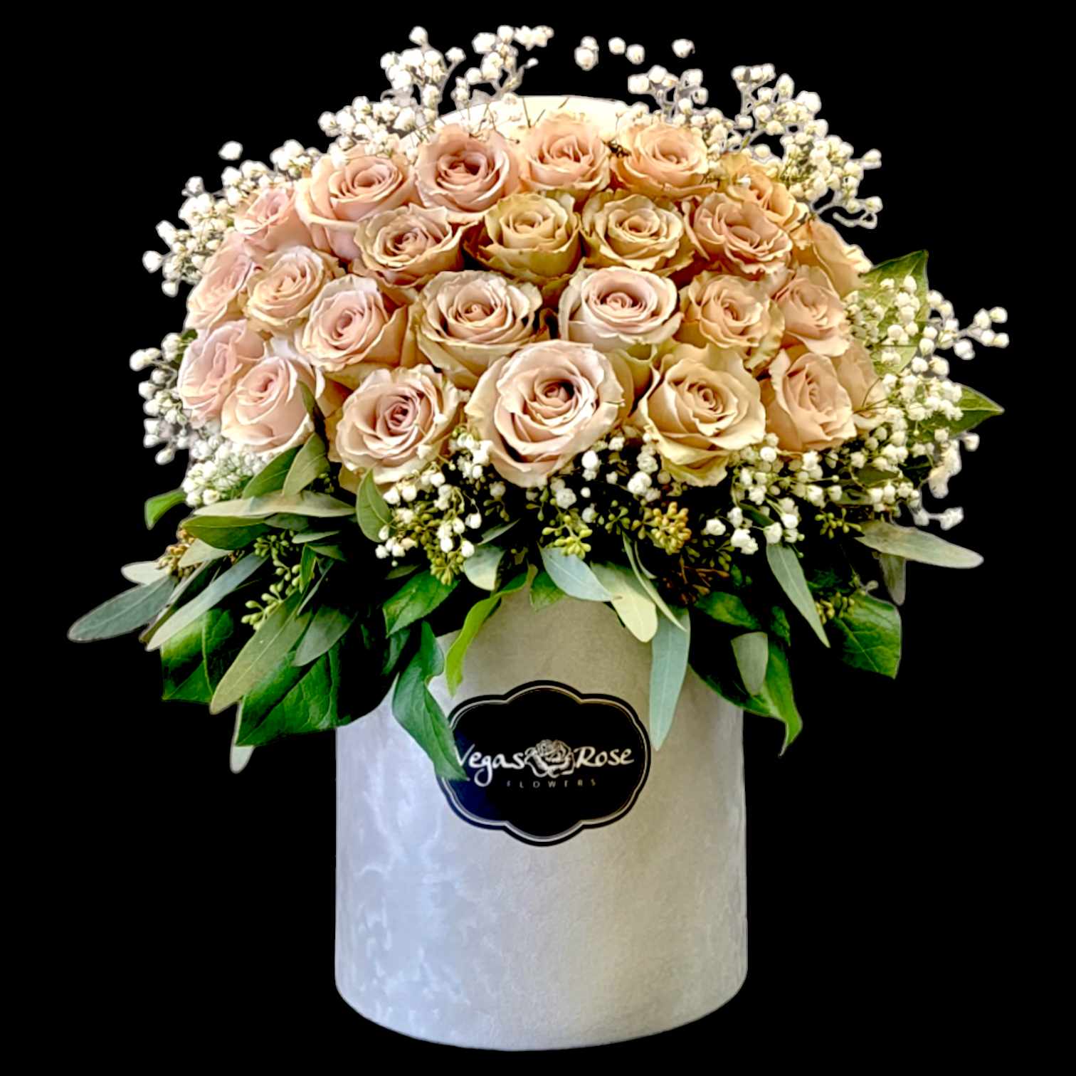 BLUSH ROSES & BABY SPREAD BOX