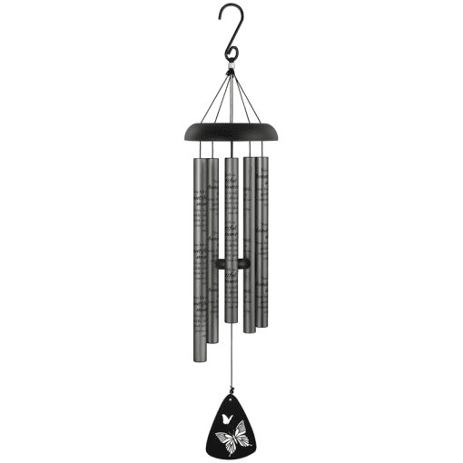 30" Charcoal Sonnet Chime Beautiful Memories