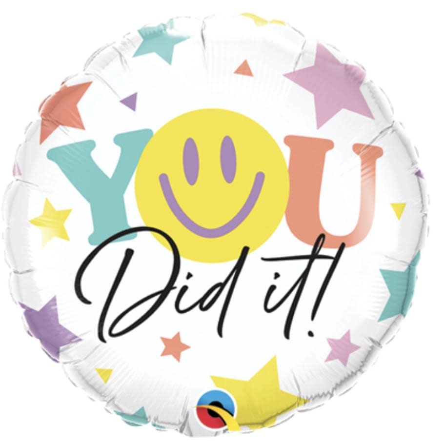 Congratulations Smile You Did It Balloon