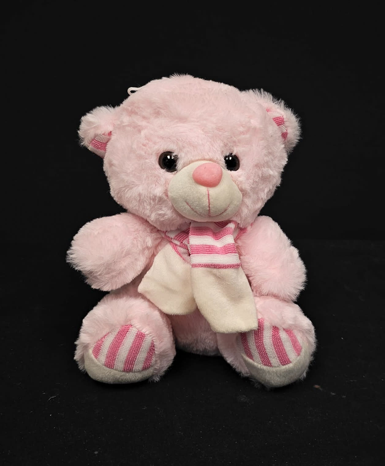 10.5'' Pink teddy bear Scarf