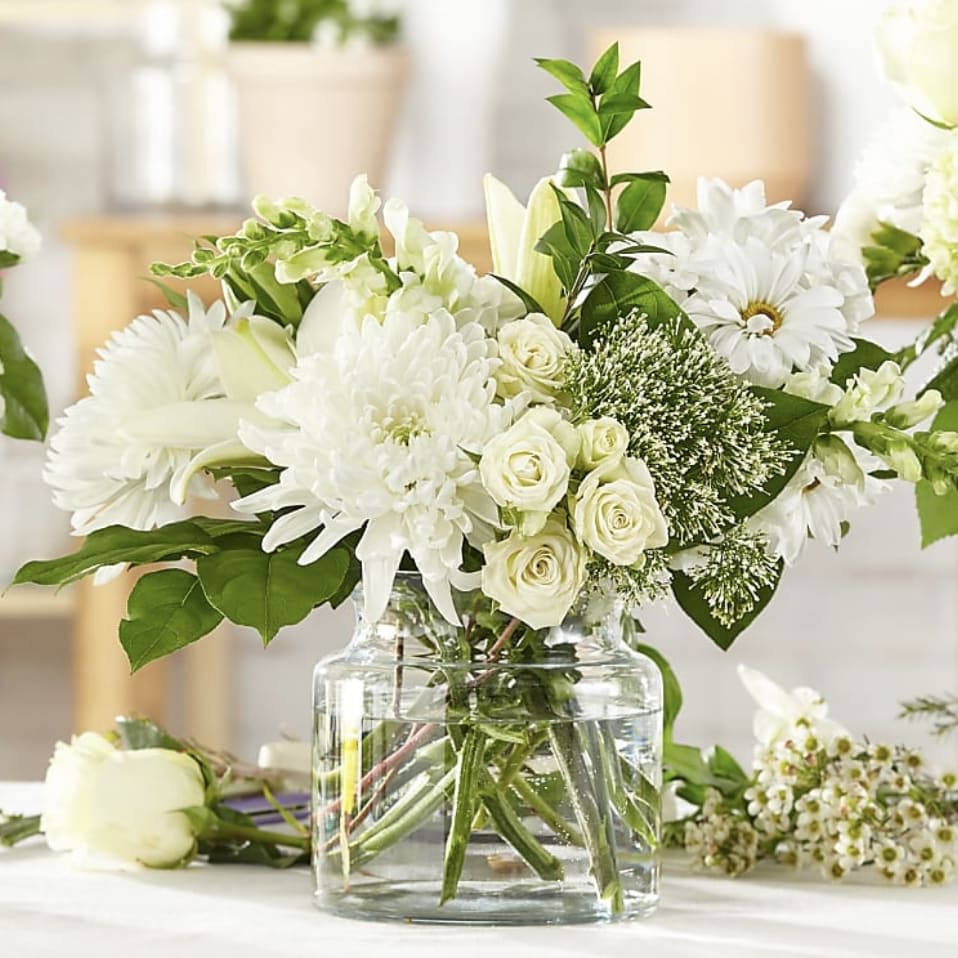 White Garden - A Florist Original