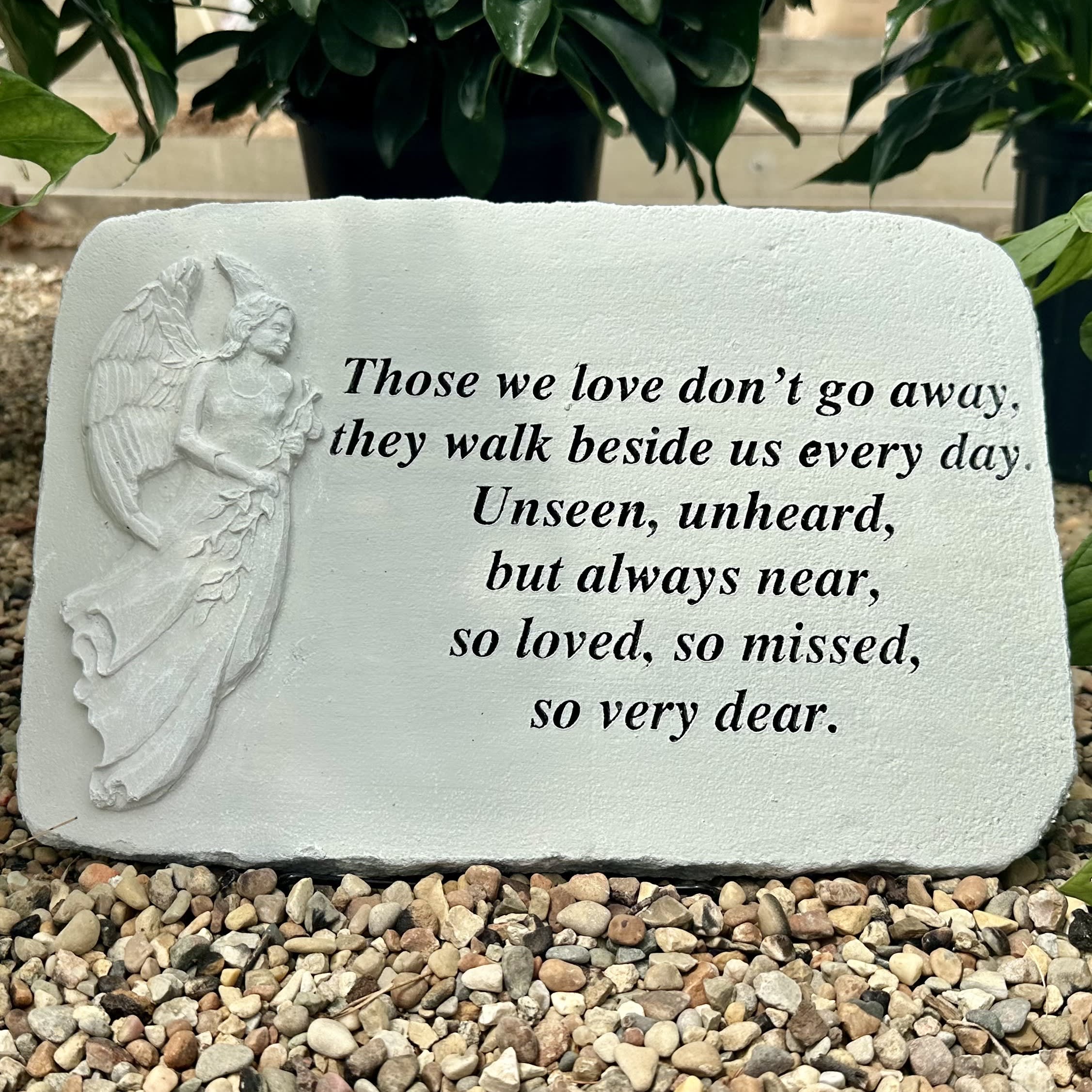 Those we love memorial stone