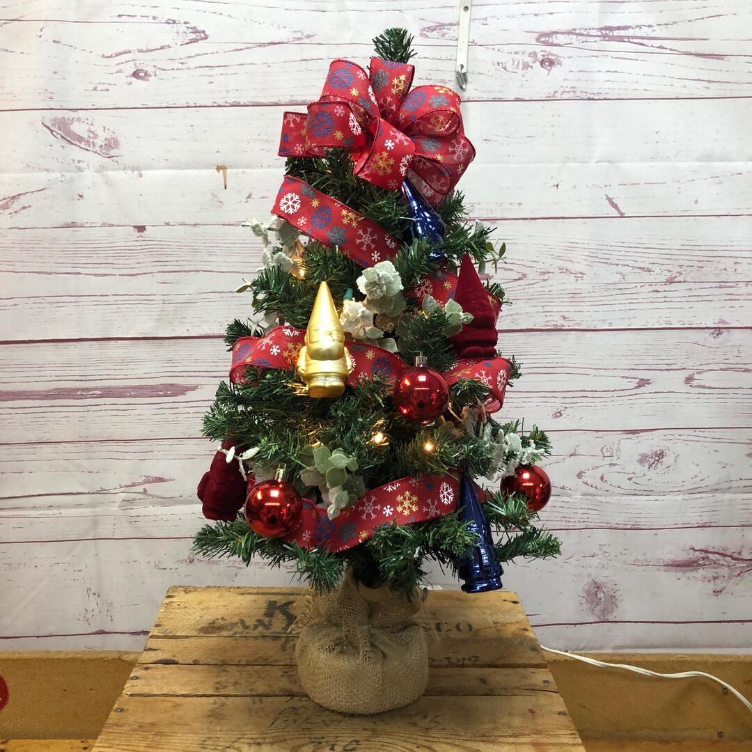 I'll Be Gnome for Christmas Silk (Artificial) Tree