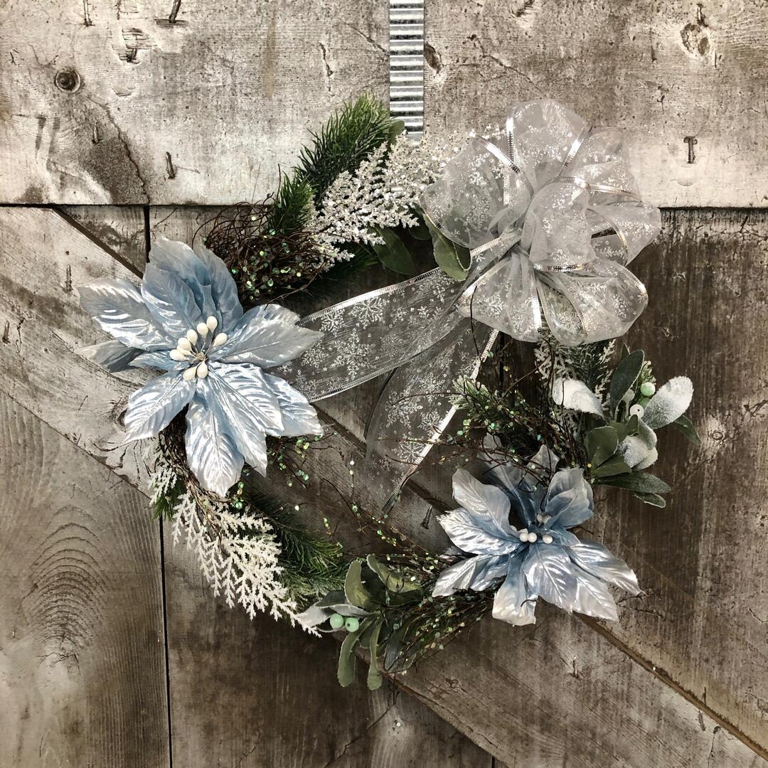 Chill Times Silk (Artificial) Winter Wreath