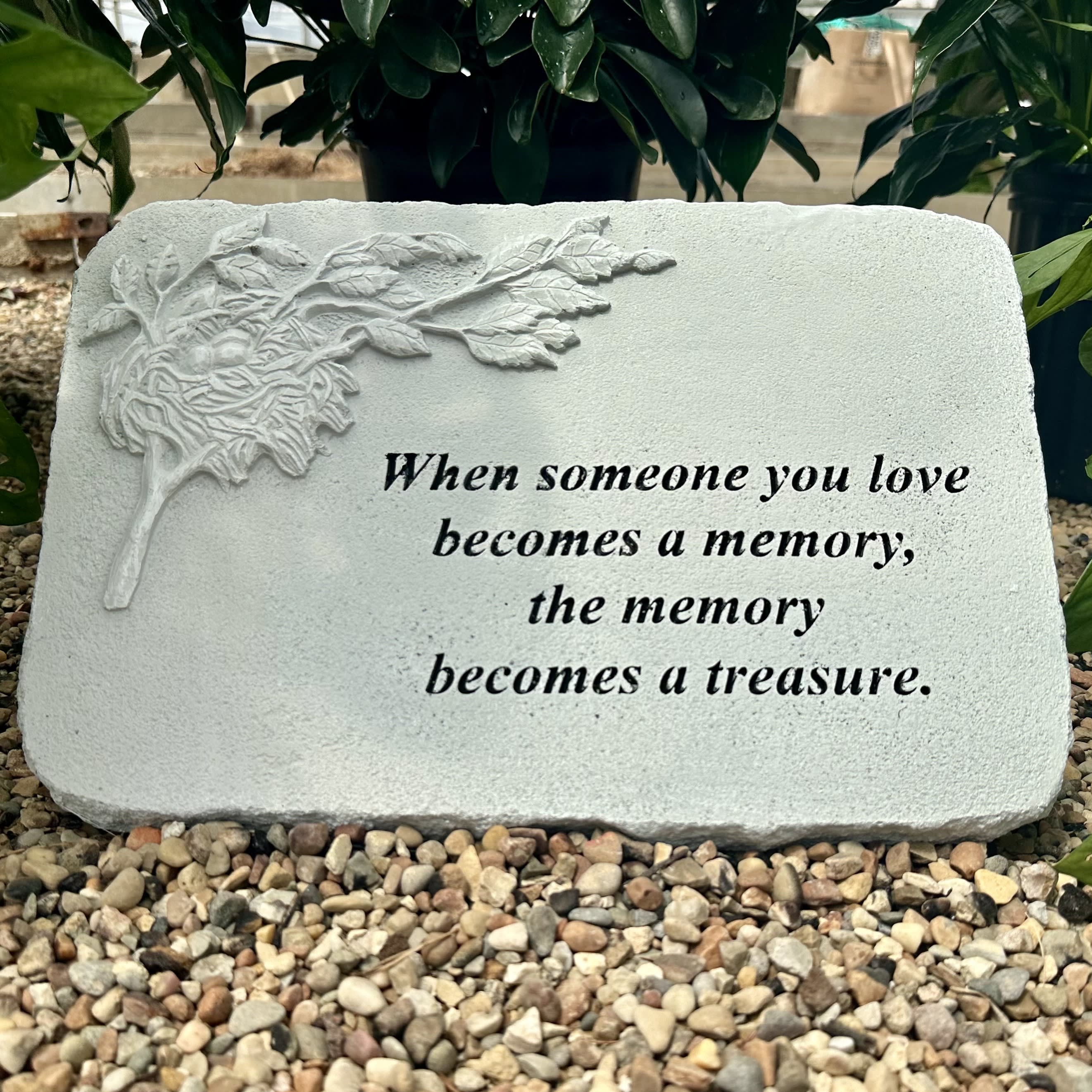 When Someone You Love Memorial Stone