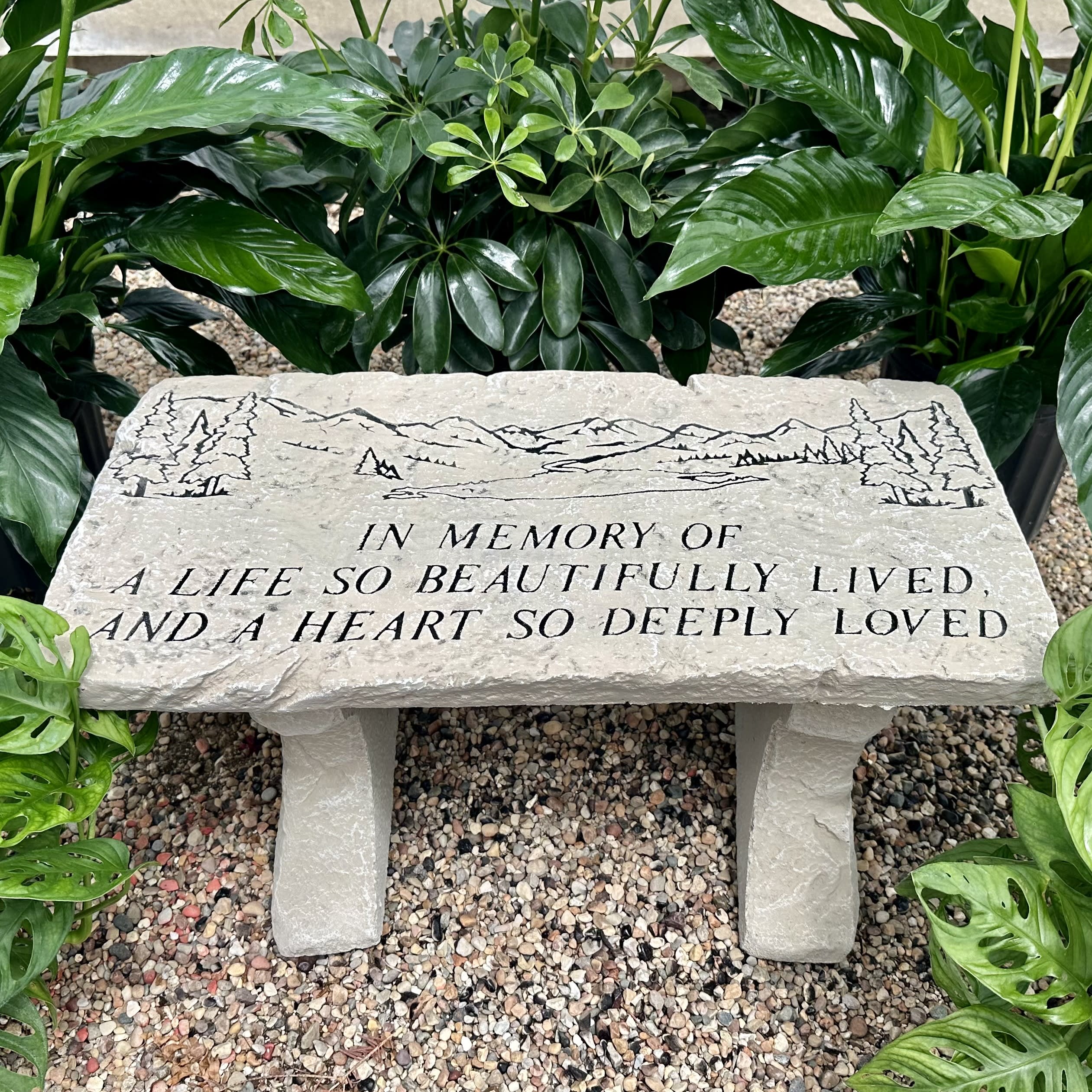 In Memory of a Life Bench
