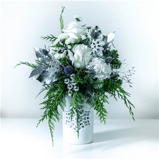 Snowy Day Flower Bouquet