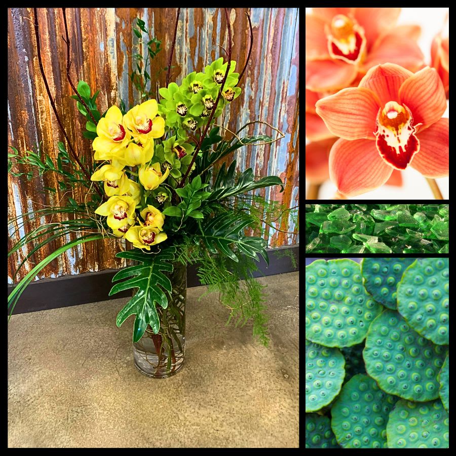 Cymbidium Orchid Tower - Luxury Flowers