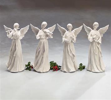 Distressed Angel Figurines