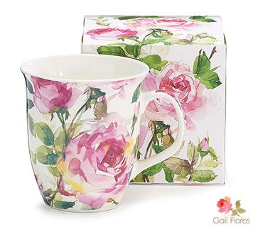 Pink Roses Mug