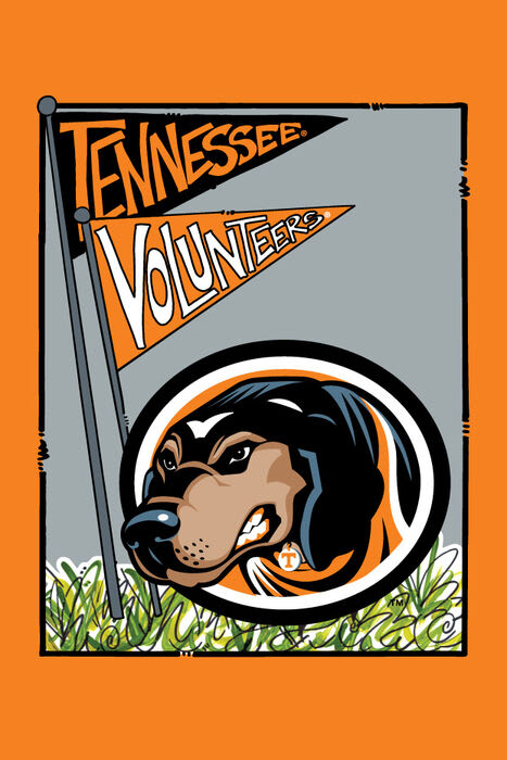 Tenessee Mascot Flag