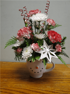 Frosty Snowman Smile Mug