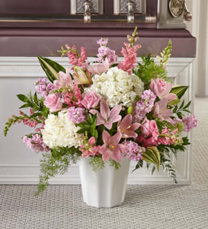 The FTD® Simply Serene™ Floor Basket
