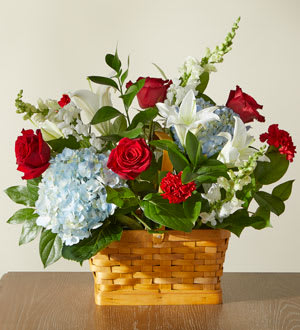 Greater Glory Basket Flower Bouquet