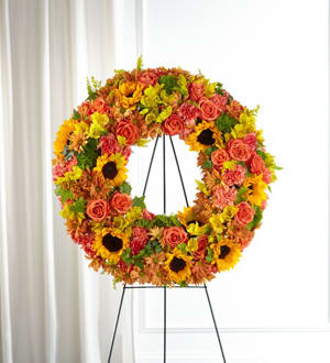 Autumnal Memories Wreath Flower Bouquet