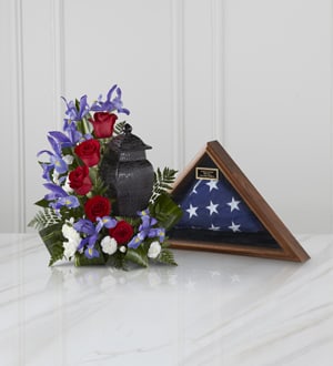 The FTD® Patriotic Tribute™ Arrangement