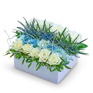 Ocean Love Pave Flower Bouquet
