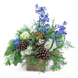 Frosted Winterberry Flower Bouquet