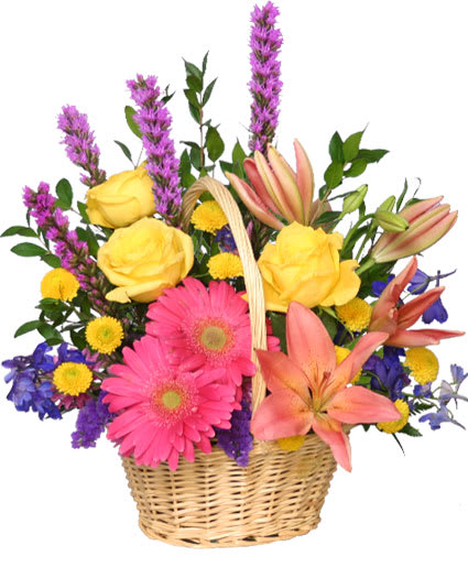 Have A Sunny Day! Flower Basket