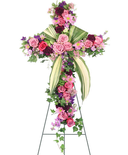 Royal Farewell Standing Spray Flower Bouquet