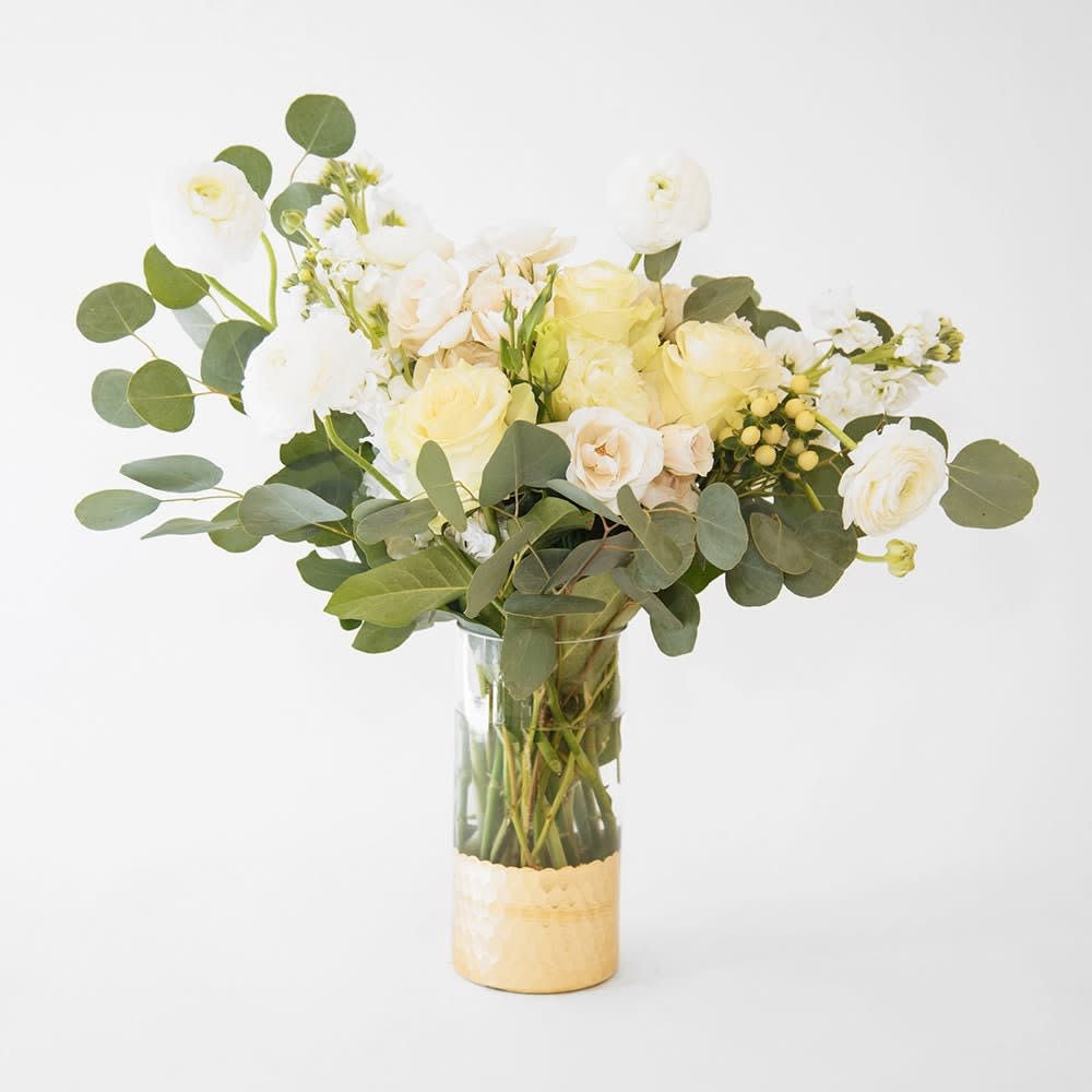 Champagne Bubble Flower Bouquet