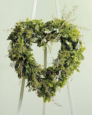 Foliage Heart Flower Bouquet