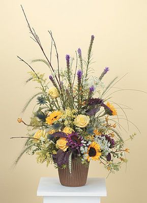 Mache Of Wild Flowers Flower Bouquet