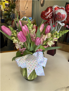 Tulip & Snap Dragon Arrangement