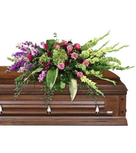 Calming Memories Casket Spray