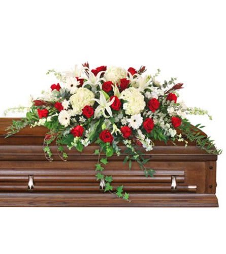 Peace Forever & Always Casket Spray