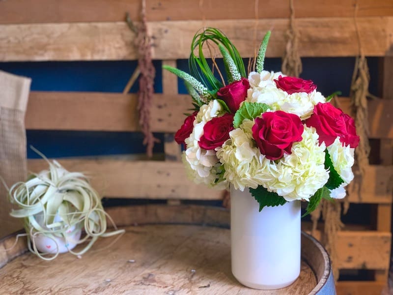 Ruby in the Sky Flower Bouquet
