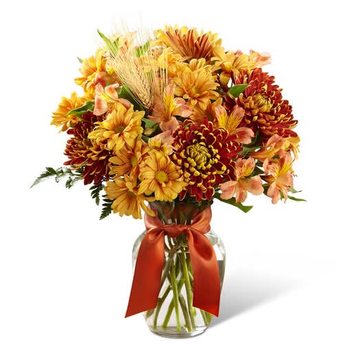 The FTD Autumn Roads Bouquet Flower Bouquet