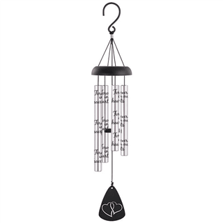 In Our Hearts 21" Sonnet Chime Flower Bouquet