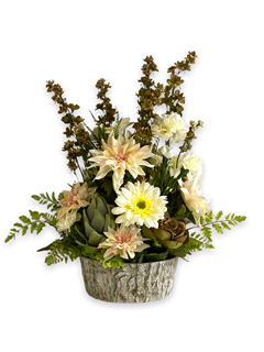 Birch Petals Silk Bouquet