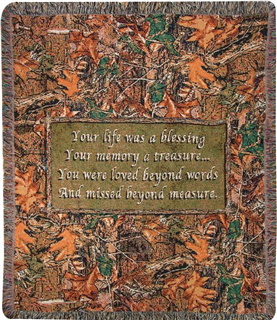 Nature Blessings Tapestry Throw
