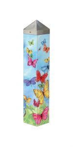 Brilliant Butterflies Art Pole 20"